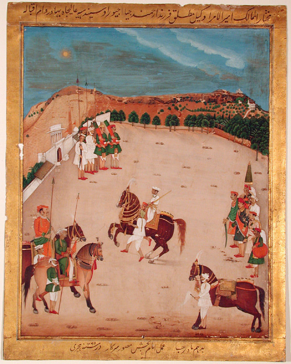 Jayaji Rao Sindhia, Maharaja of Gwalior. (Picture Courtesy: San Diego Museum of Art)