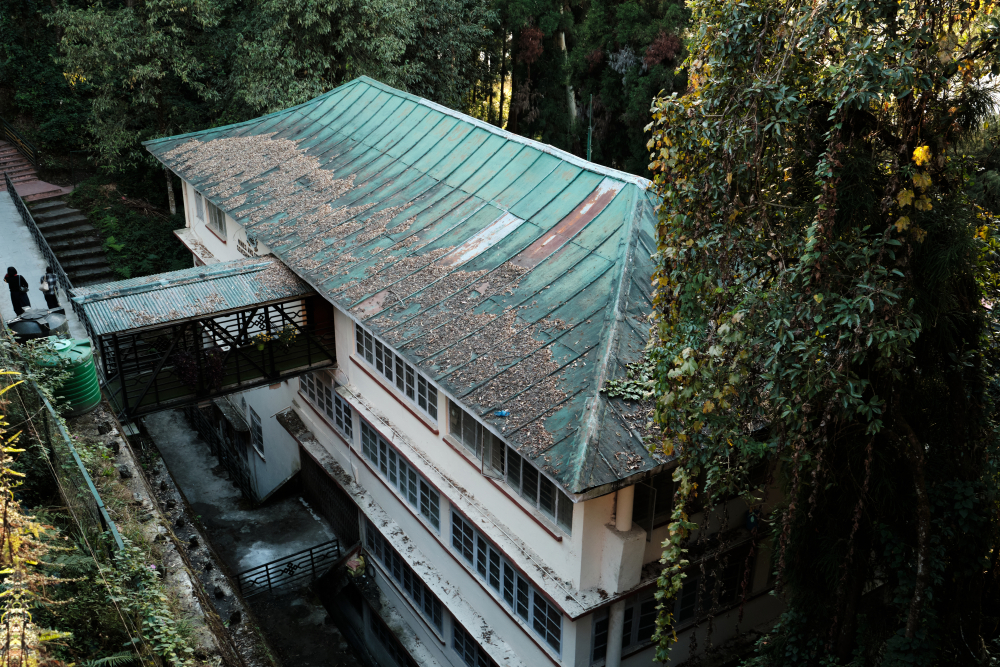 View of Mines and Geology building of Government of Sikkim. (Picture Credits: Abhishek Anil)