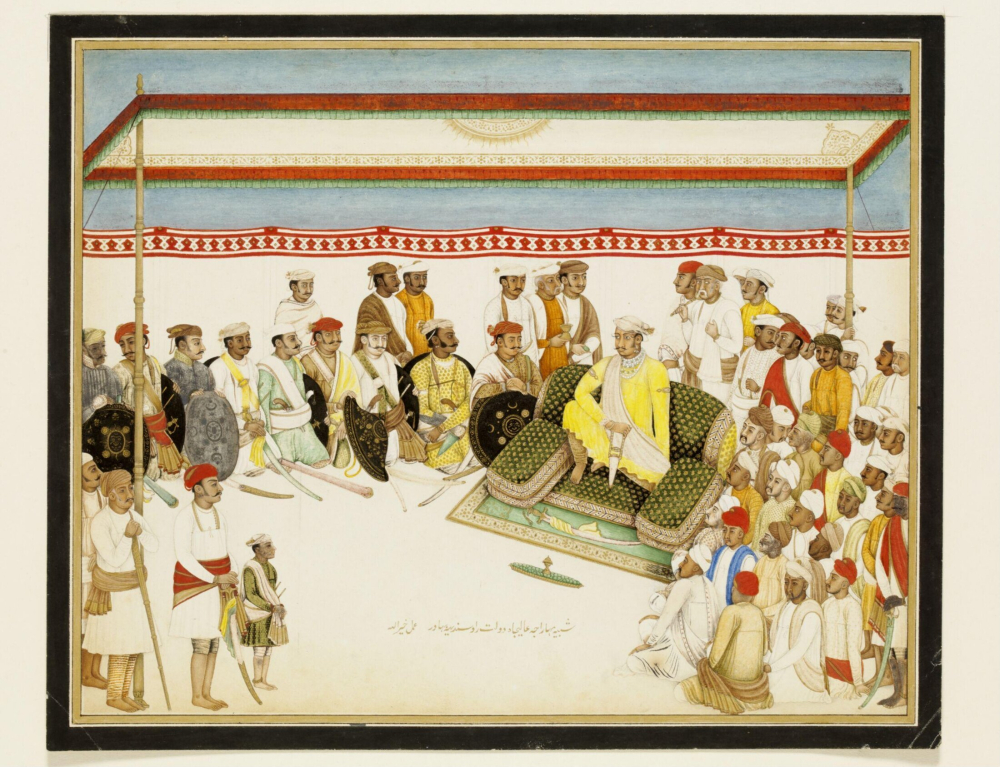 Portrait of Maharaja Ali Jah Daulatrao Scindia of Gwalior. (Picture Courtesy: Victoria & Albert Museum)