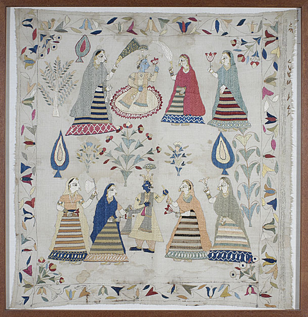 chamba rumal, himachal pradesh craft, rare indian textiles, courtesy: wikimedia commons