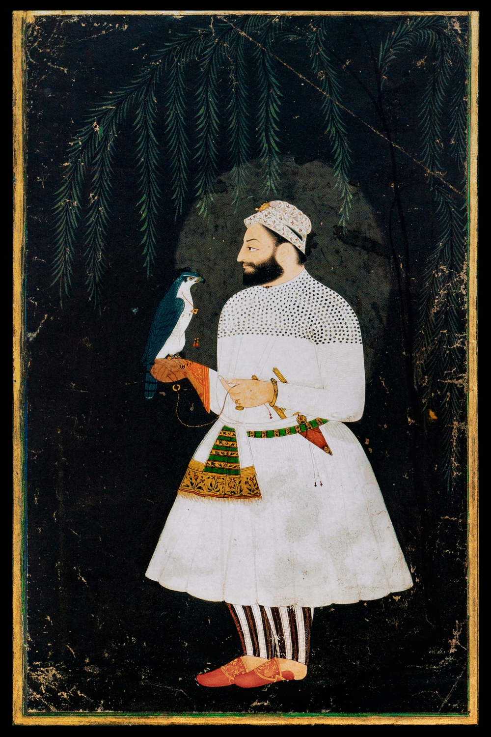 Contemporary painting of the sixth Sikh guru, Guru Hargobind Singh. (Picture Courtesy: Wikimedia Commons)