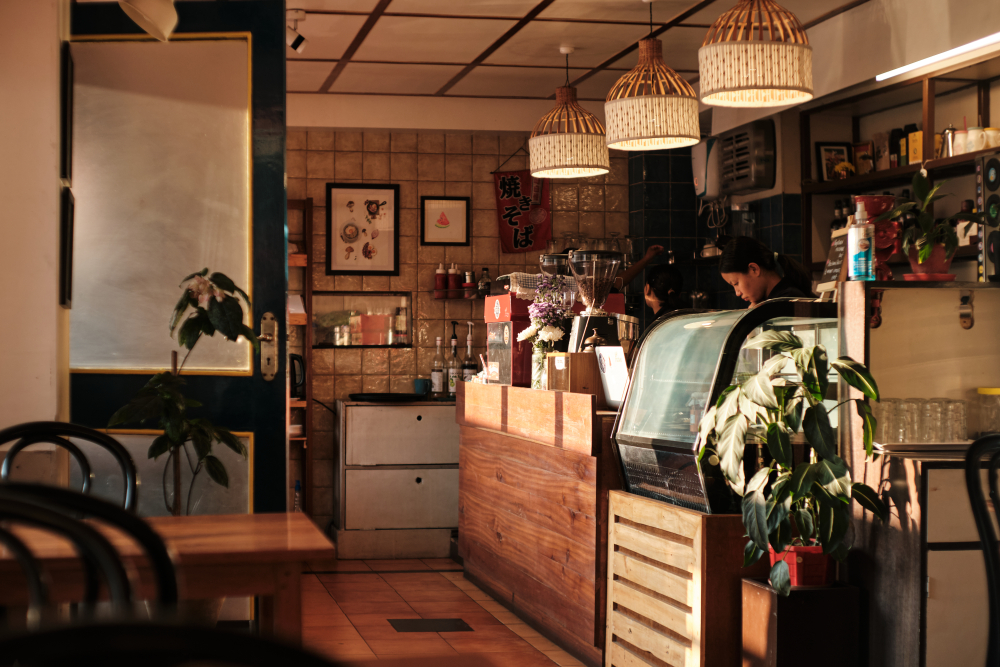 Inside Café Fiction, Rachna Books. (Picture Credits: Abhishek Anil)