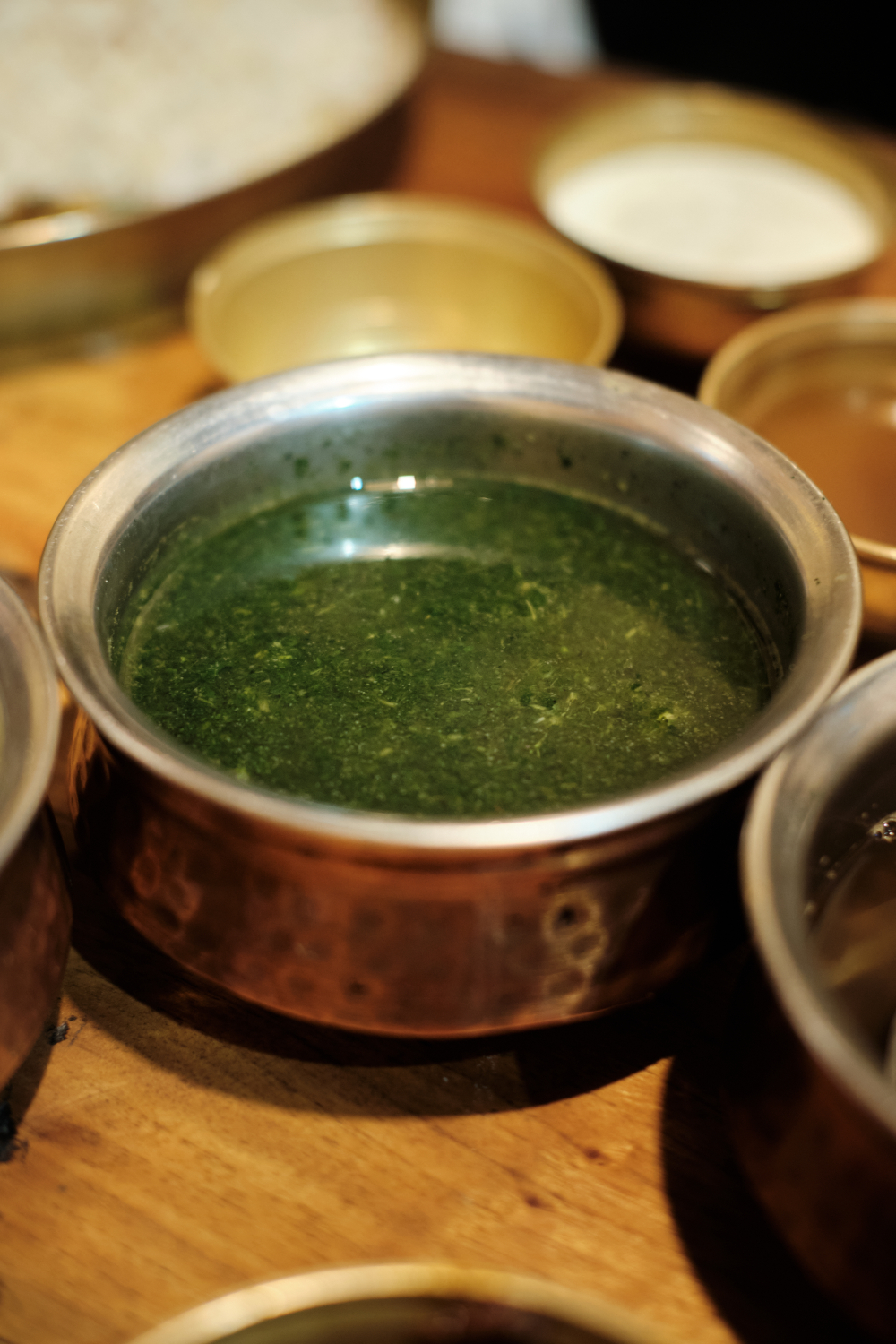Sisnu or stinging nettle soup. (Picture Credits: Abhishek Anil)