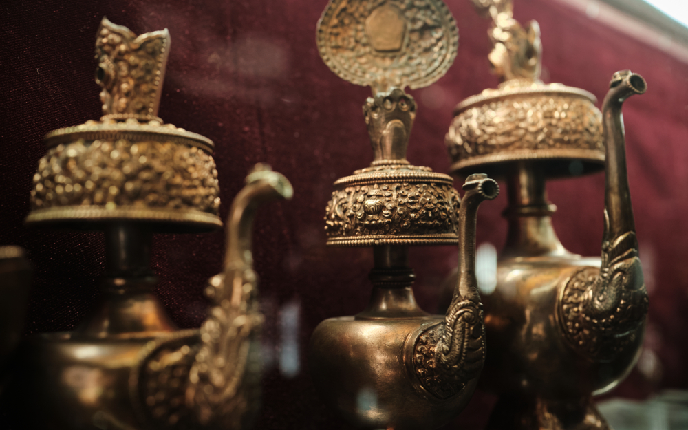 Variations of 'karuwa', an artefact for containing water and other liquids. (Picture Credits: Abhishek Anil)