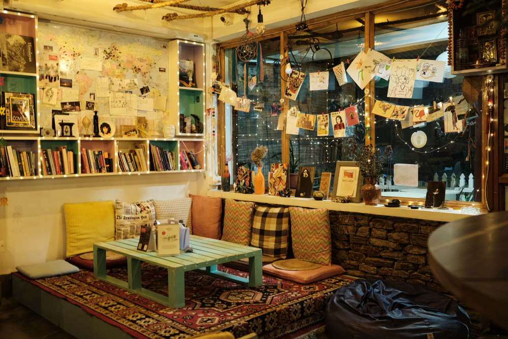 Inside Travel Café. (Picture Credits: Abhishek Anil)