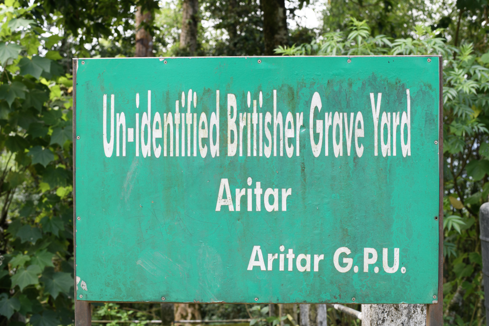 Unidentified British Graveyard in Aritar. (Picture Credits: Praveen Chettri)