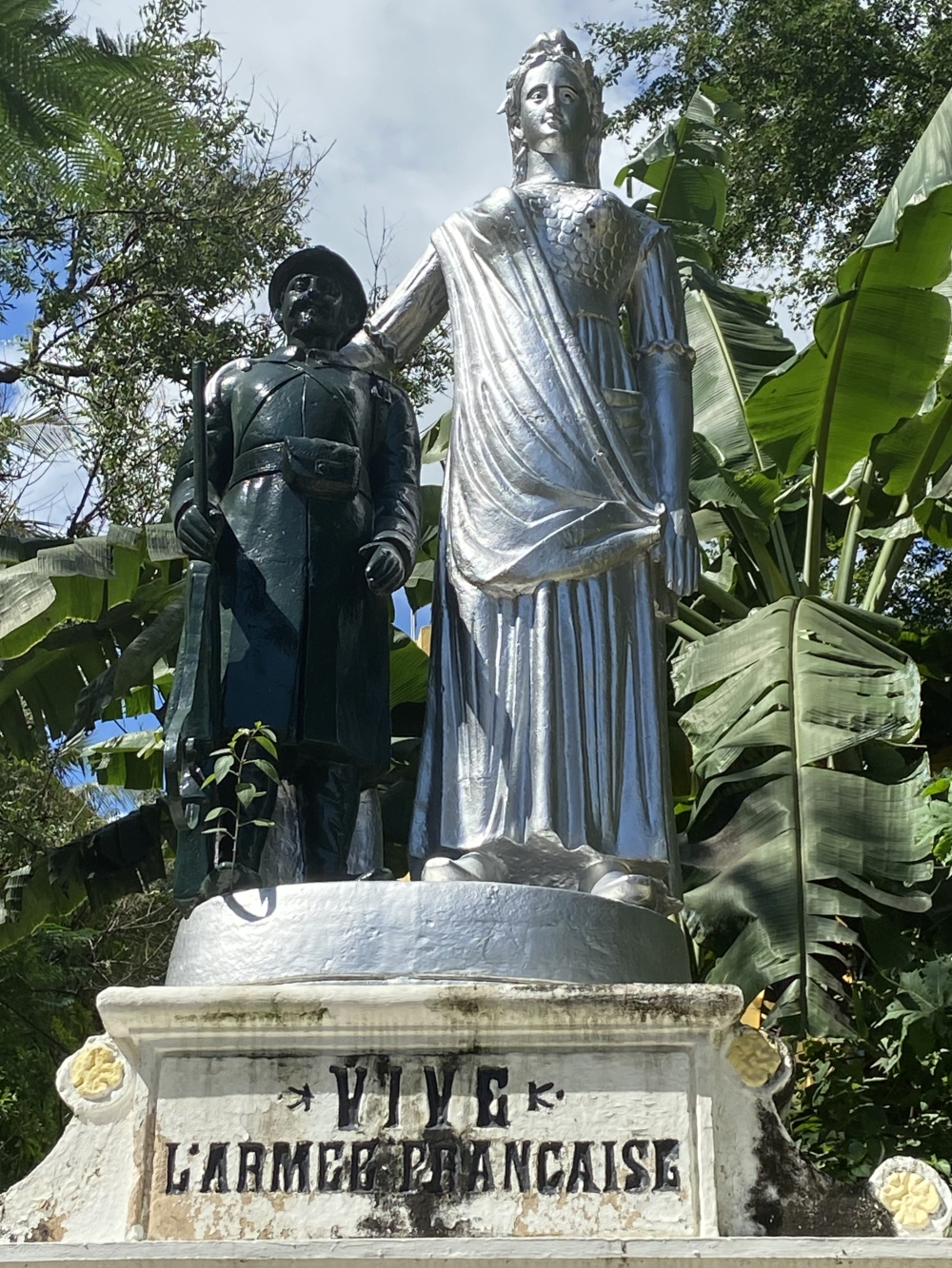 Gift of the Siagonese at Reddiarpalayam. (Picture Credits: Ananya Jahanara Kabir)
