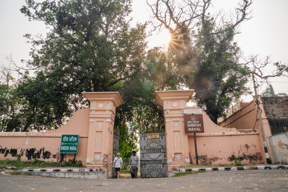 The entrance to Sheesh Mahal. (Picture Credits: Meenal Upreti)