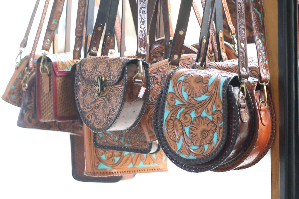 Leatherware made in the city. (Picture Credits: Sayali Athale)