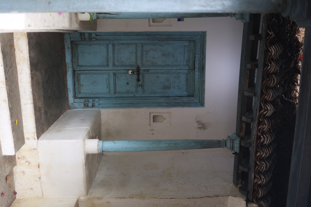 The thinnai outside traditional Tamil homes. (Picture Credits: Sayali Athale)