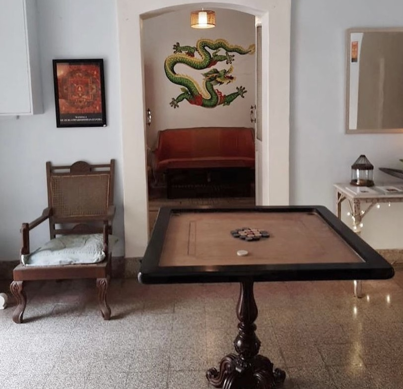 Interiors showing Vietnamese influence. (Picture Credits: Ananya Jahanara Kabir)