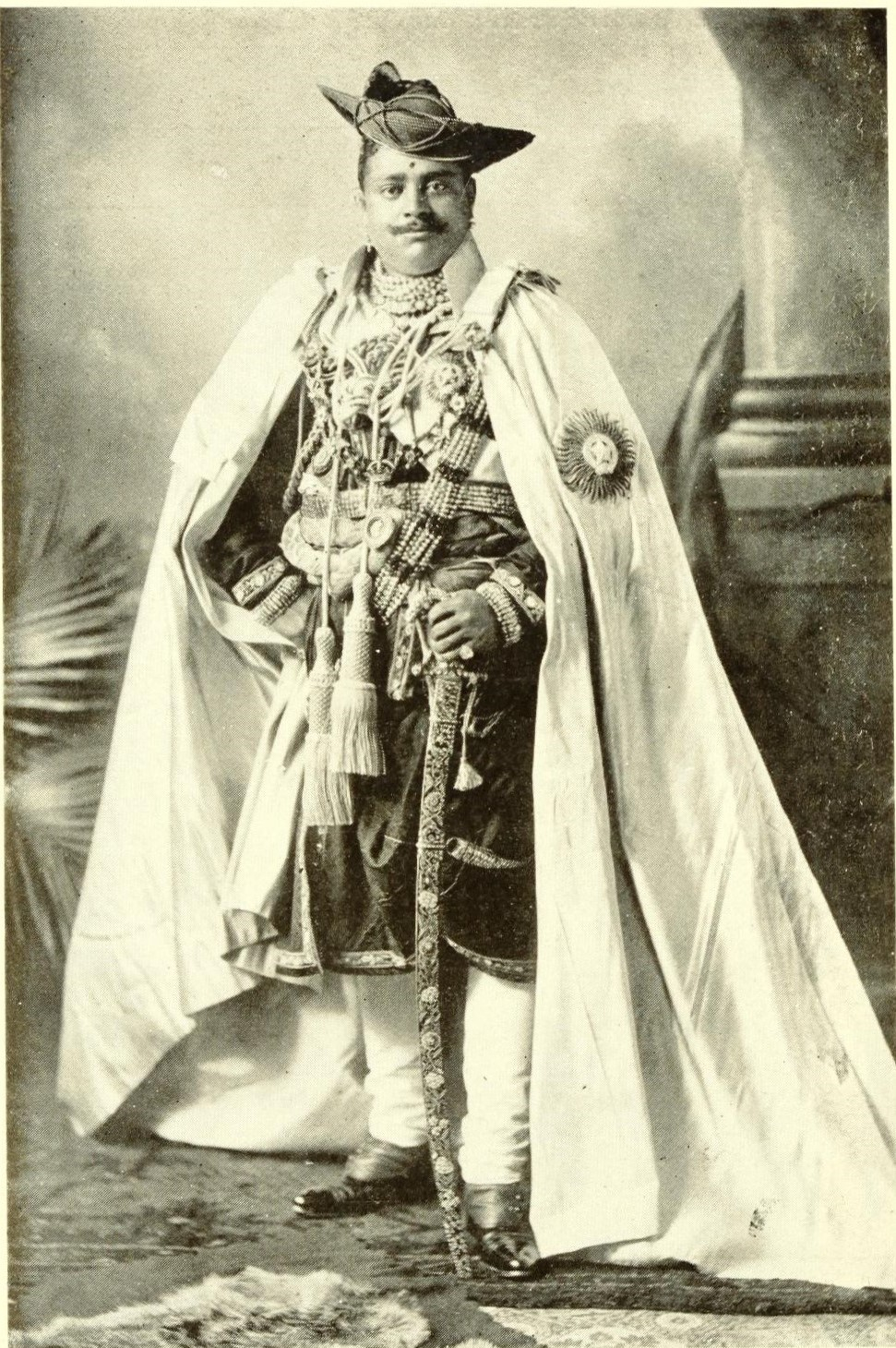 Royal Portrait Photograph of Madho Rao Shinde. (Picture Courtesy: Wikimedia Commons)
