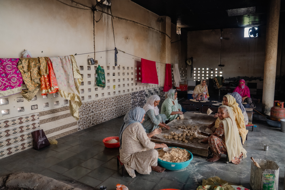 Generosity is embedded in Sikhi's values around langar (community kitchens) where cooking and eating are shared without prejudice. (Picture Credits: Meenal Upreti)