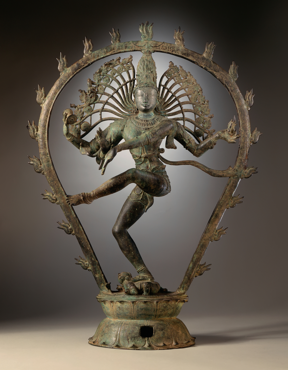 Nataraja, the most famous motif of Chola bronze statues. (Picture Courtesy: LACMA/Wikimedia Commons)