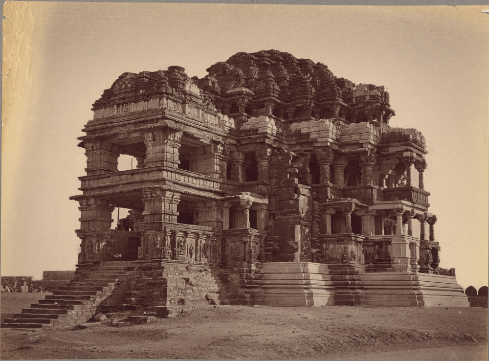 The popular Sas-Bahu Temple. (Picture Courtesy: Lala Deen Dayal/Wikimedia Commons)