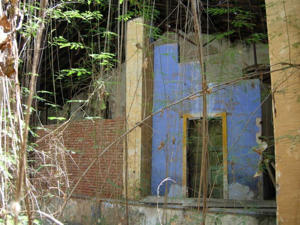 Last remaining sections of the Gaebele Theatre. (Picture Credits: Gobi G.)