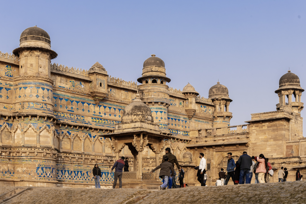 Mansingh Palace, Gwalior Fort. (Picture Credits: Pranjal Jain)
