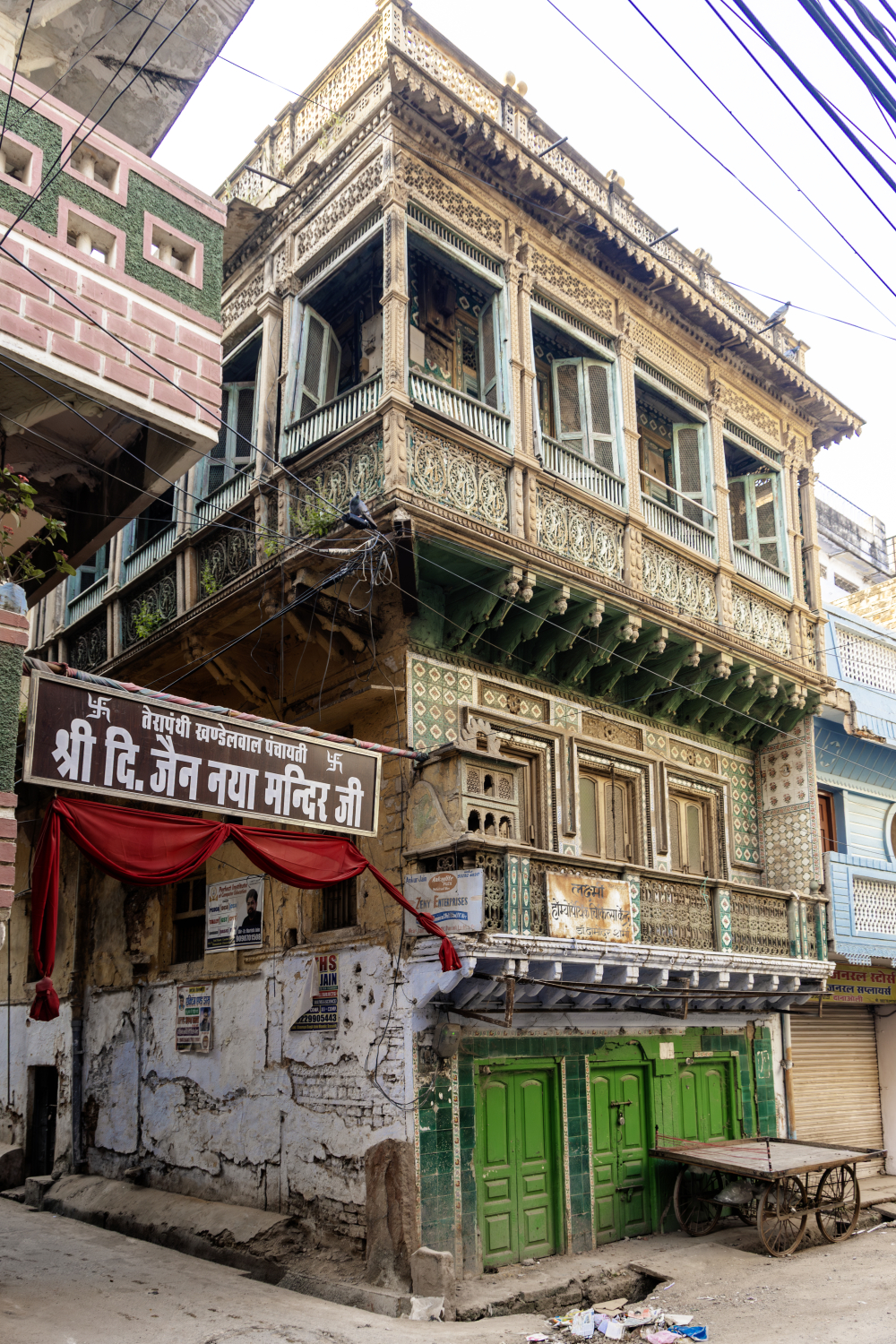 An old house in Dana Oli. (Picture Credits: Pranjal Jain)