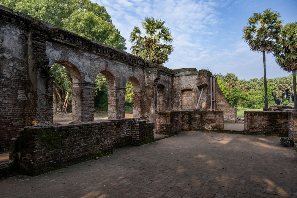 Arikamedu currently has visible remnants of only an eighteenth-century monastery. (Picture Credits: Joseph Rahul)