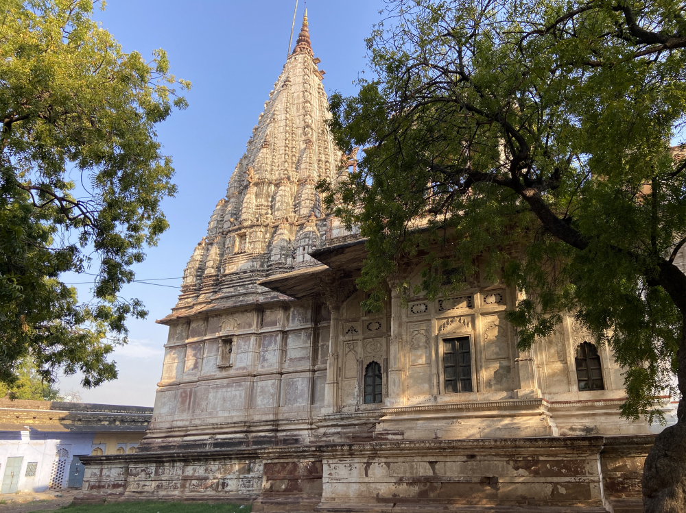 Chhatri of Daulatrao Scindia in Chhatri-bagh, Gwalior. (Picture Credits: Austin Coutinho)