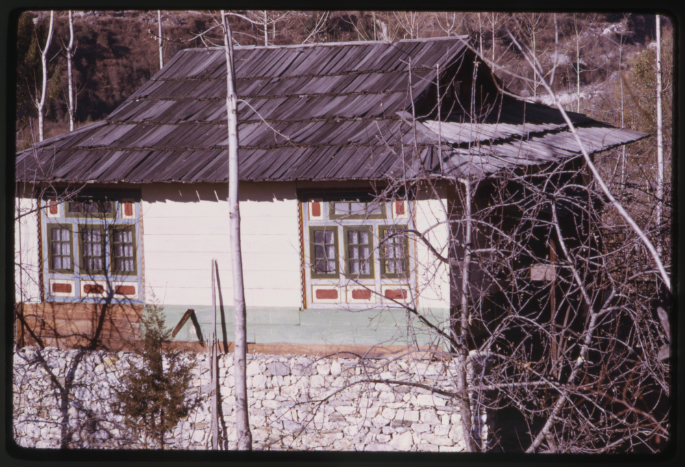 Exterior of a house in Lachung, Sikkim. (Picture Courtesy: Alice Kandell /Library of Congress)
