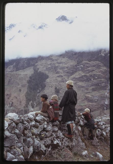 Pipon or the Dzumsa leader in Lachung. (Picture Courtesy: Alice Kandell /Library of Congress)