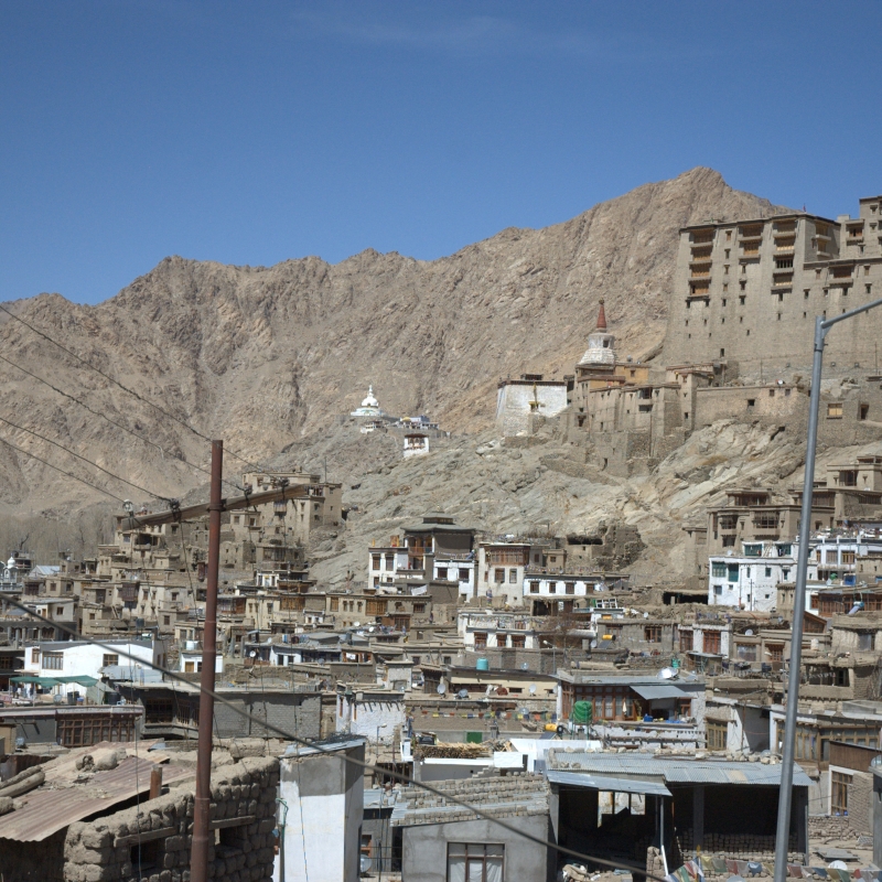 The Old Town Leh, Ladakh (Photograph by Tashi Morup, 2014; courtesy LAMO Visual Archive)