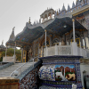 View of the Shitalnathji temple from the south-eastern side. Founded by Raibahadur Badridas Mukim in 1867, this is not only the oldest temple of the Kolkata Jain temple complex situated near Gouribari, Manicktala, but possibly one of the oldest Svetambara Jain temples in Kolkata (Courtesy: Kaza Ghosh)