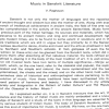 Music in Sanskrit Literature