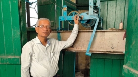 Swapan Dutta is a descendant of the Dutta family, whose members have been taking care of Kolkata’s clock towers for the past four generations, and are famously known as the‘timekeepers’ of the city (Courtesy: Anjali Jain)