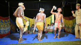 Embedded thumbnail for Bhari Gan Performance: Traditional Theatre Form of Assam