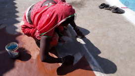 Embedded thumbnail for Traditional Dhingna Lipai of Pradhan Gonds