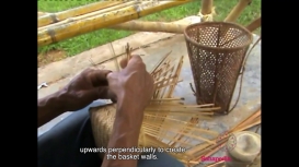 Embedded thumbnail for Demonstration of Basket Weaving of Nagaland 
