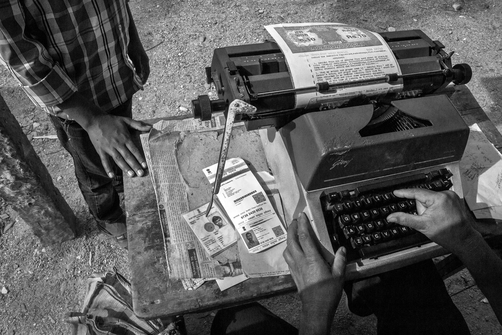 Vintage Typewriters Lifeline of Indian Courts Sahapedia