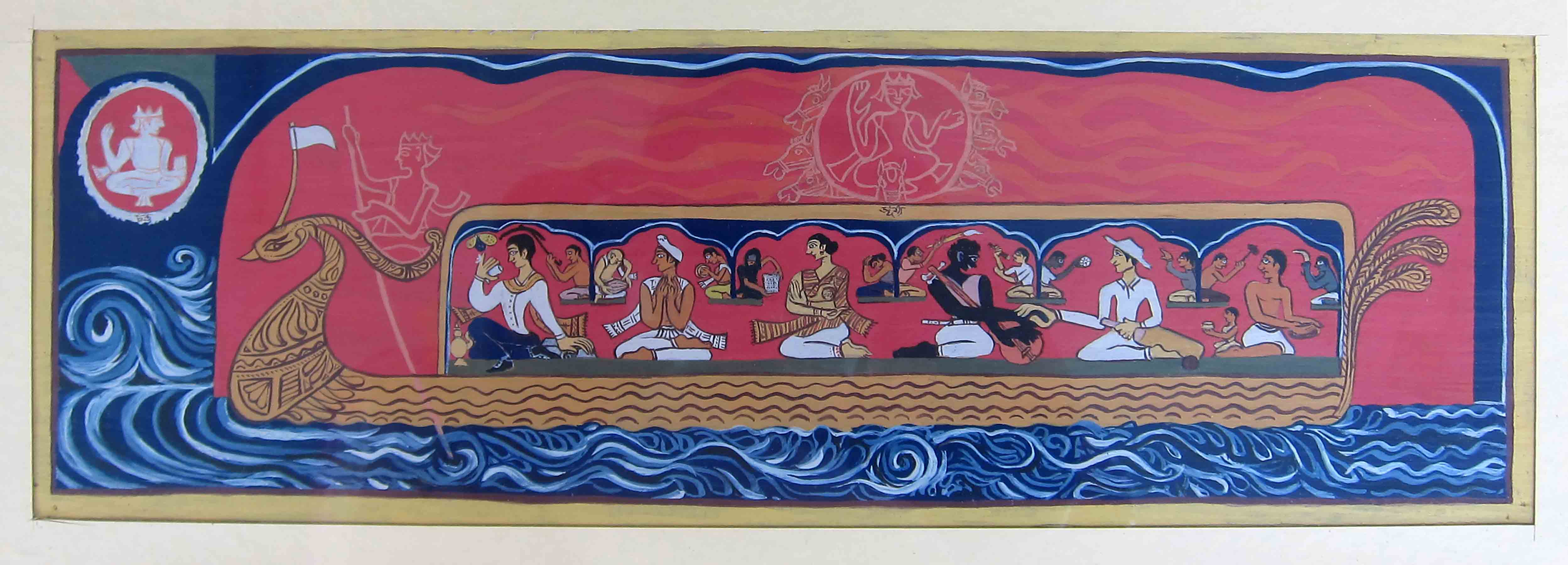 Assam Manuscript Art Chittaranjan Borah Sahapedia