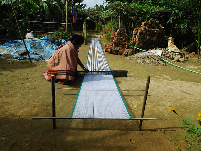 Dimasa Weaving Process | Sahapedia