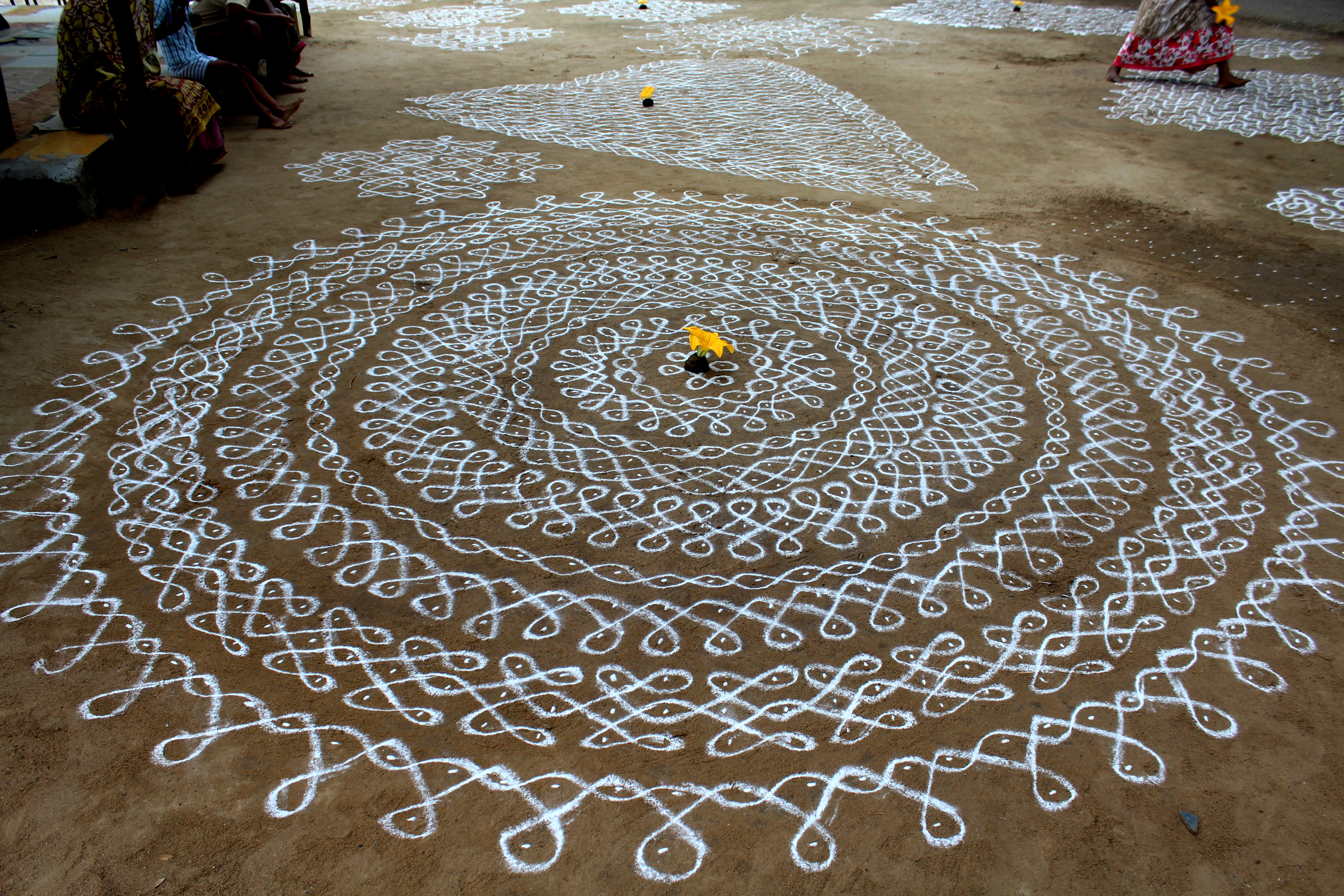 Kolam: Photo Documentation | Sahapedia
