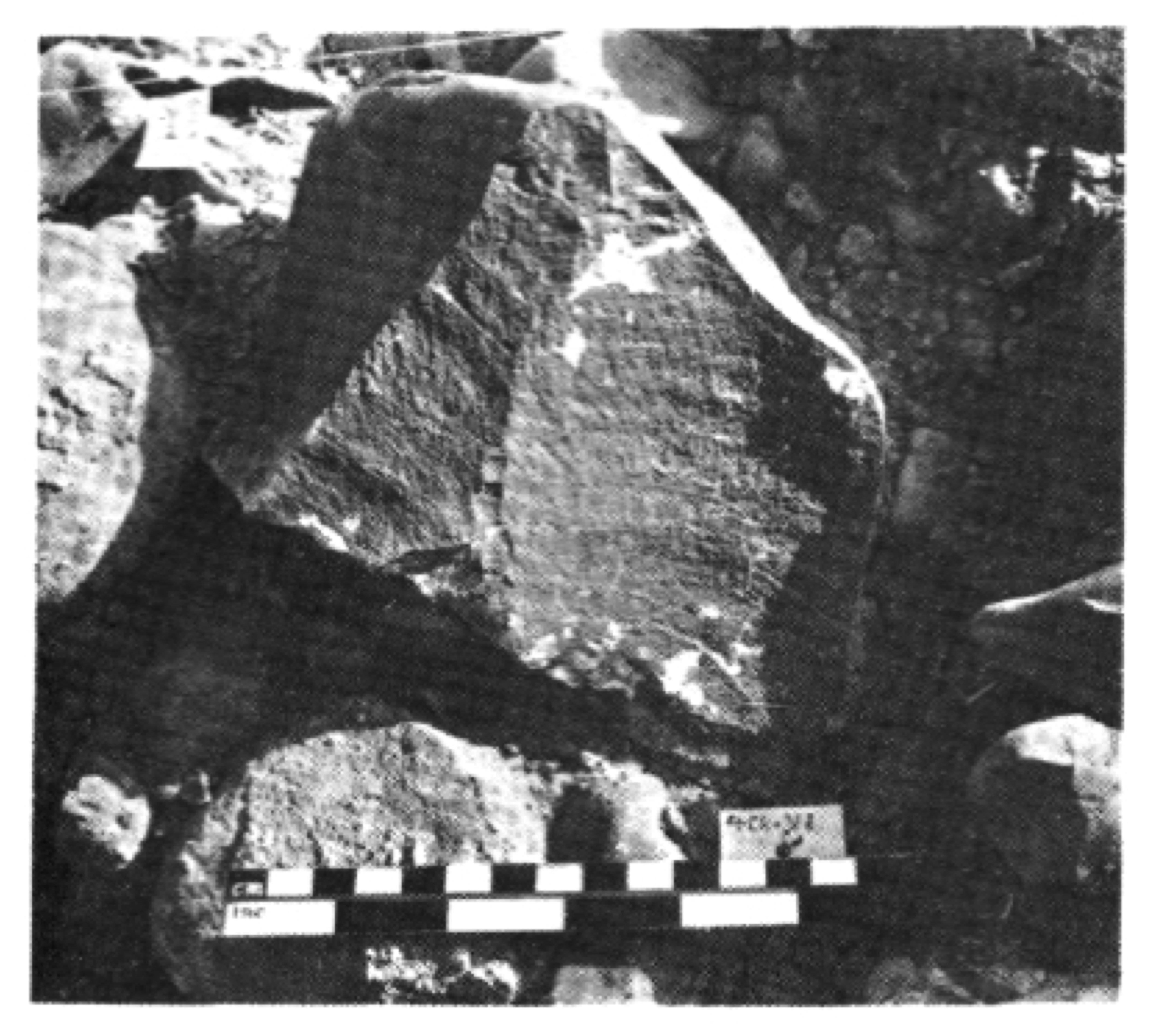 Visuals of Acheulean in Central India Sahapedia