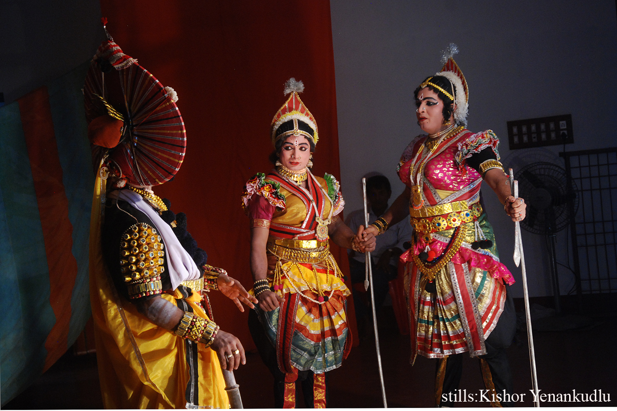 Yakshagana Female Roles & Costume Sahapedia