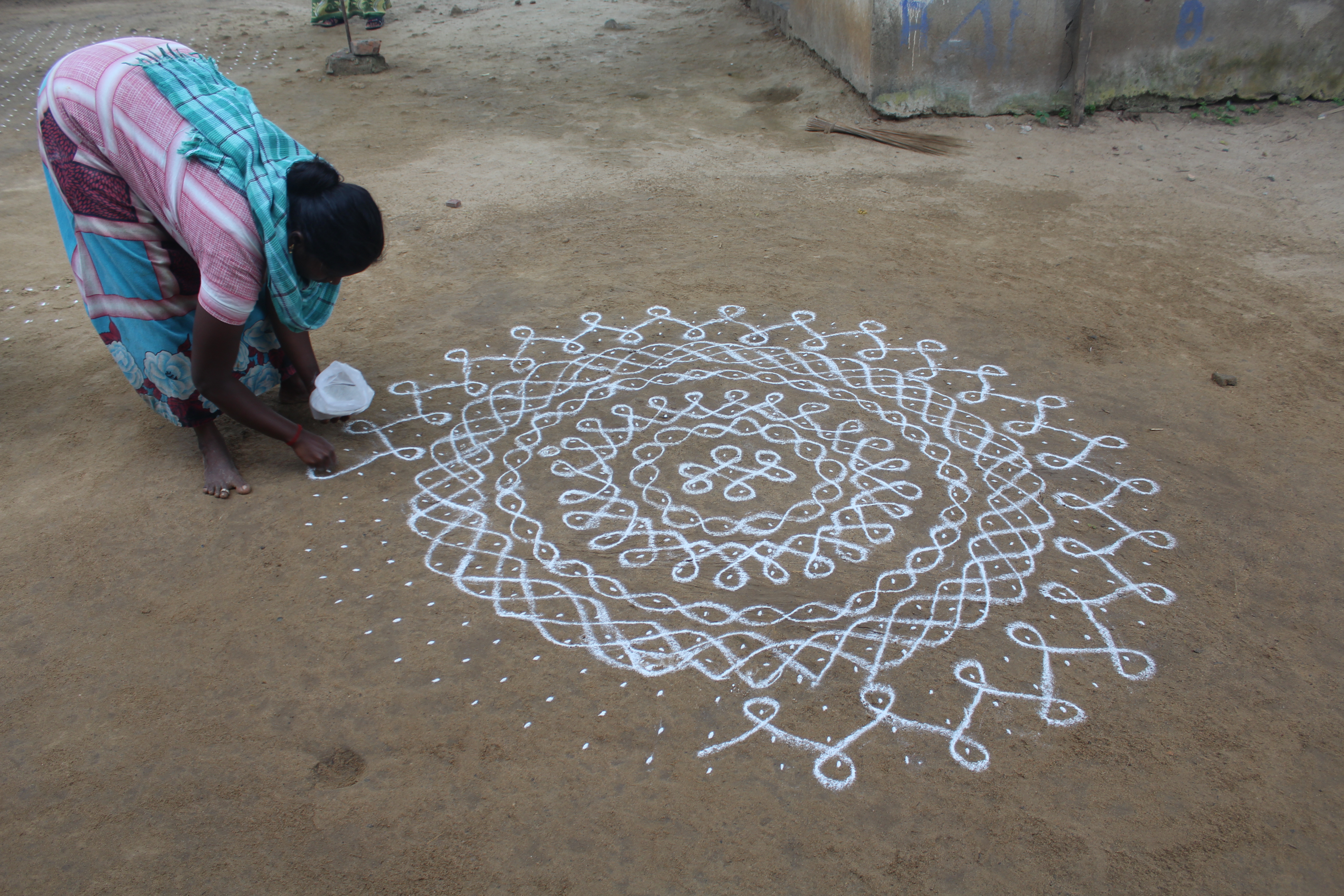 Significance of Kolam in Tamil Culture | Sahapedia