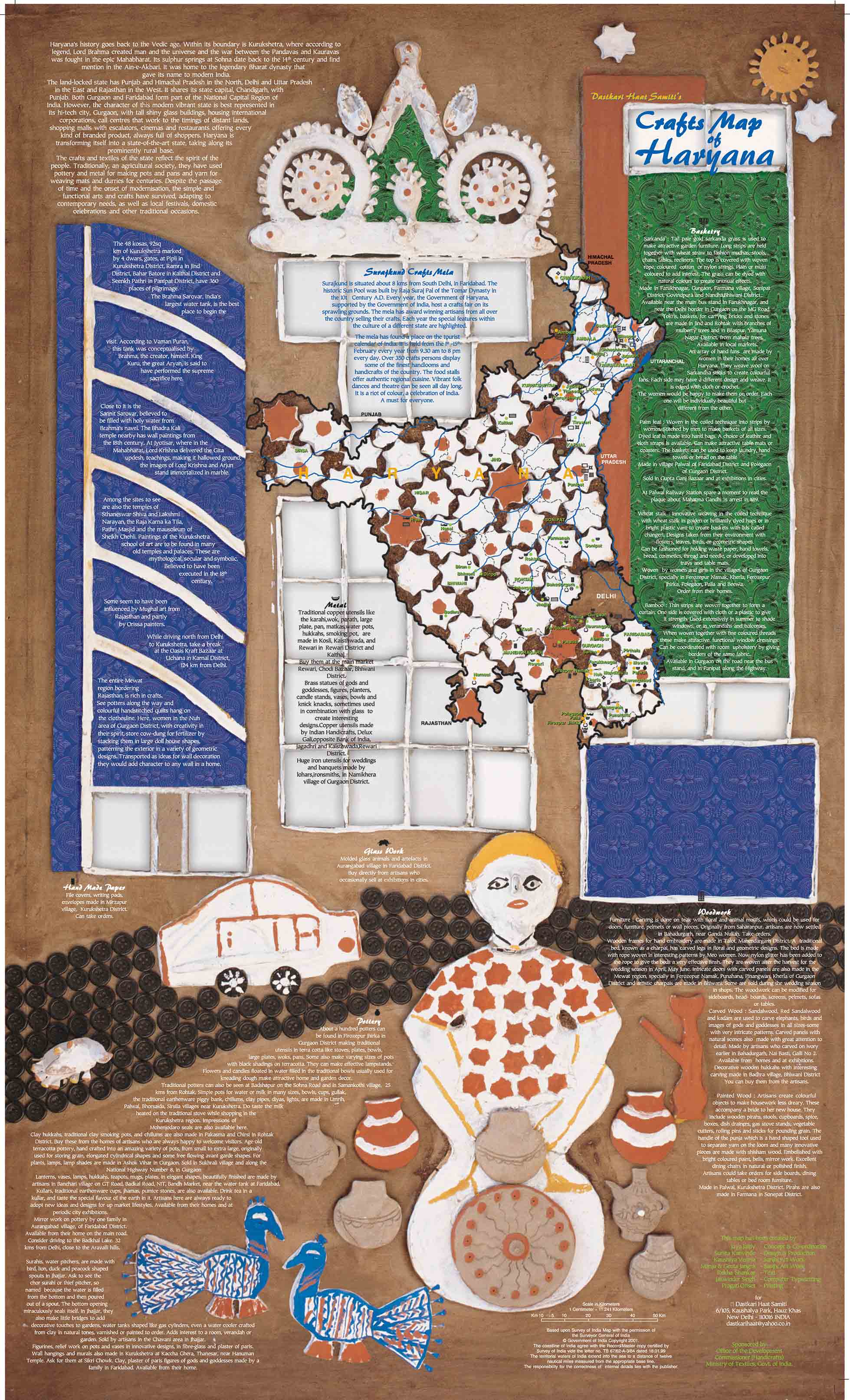 Crafts Map of India | Sahapedia