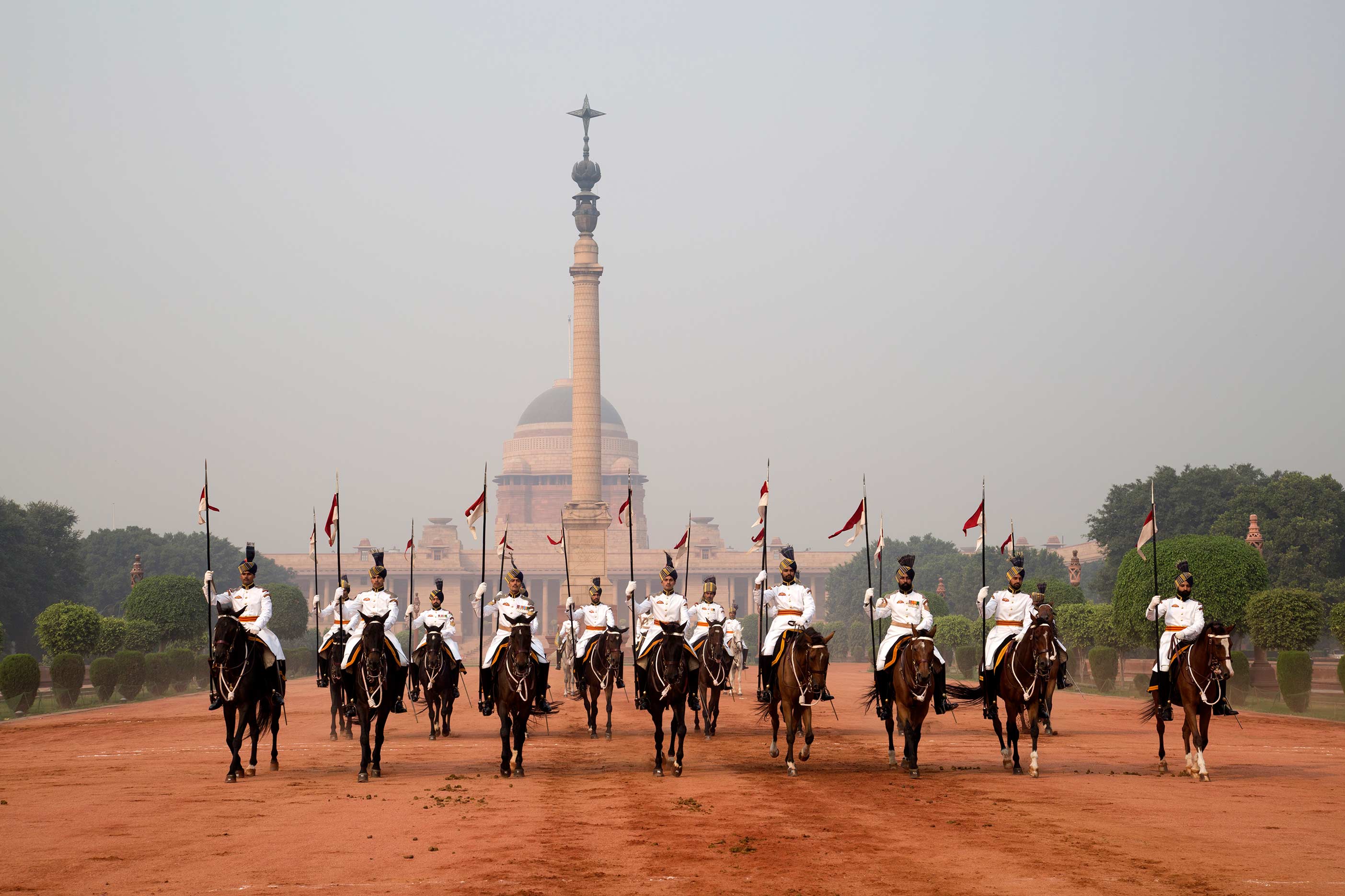 Rashtrapati Bhavan, Rashtrapati Bhavan jaipur column, Rashtrapati Bhavan edwin lutyens, Photo: Dinesh Khanna/Sahapedia.org