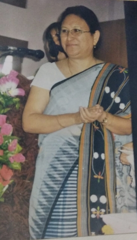 Mayanglambam Radhamani Devi received the National Award for embroidery in 2004 and has been involved in the handloom and handicrafts industry for most of her life (Courtesy: Sainico Ningthoujam)