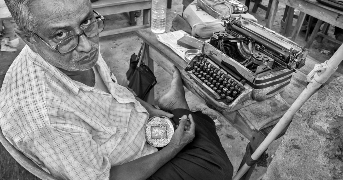 Vintage Typewriters Lifeline of Indian Courts Sahapedia