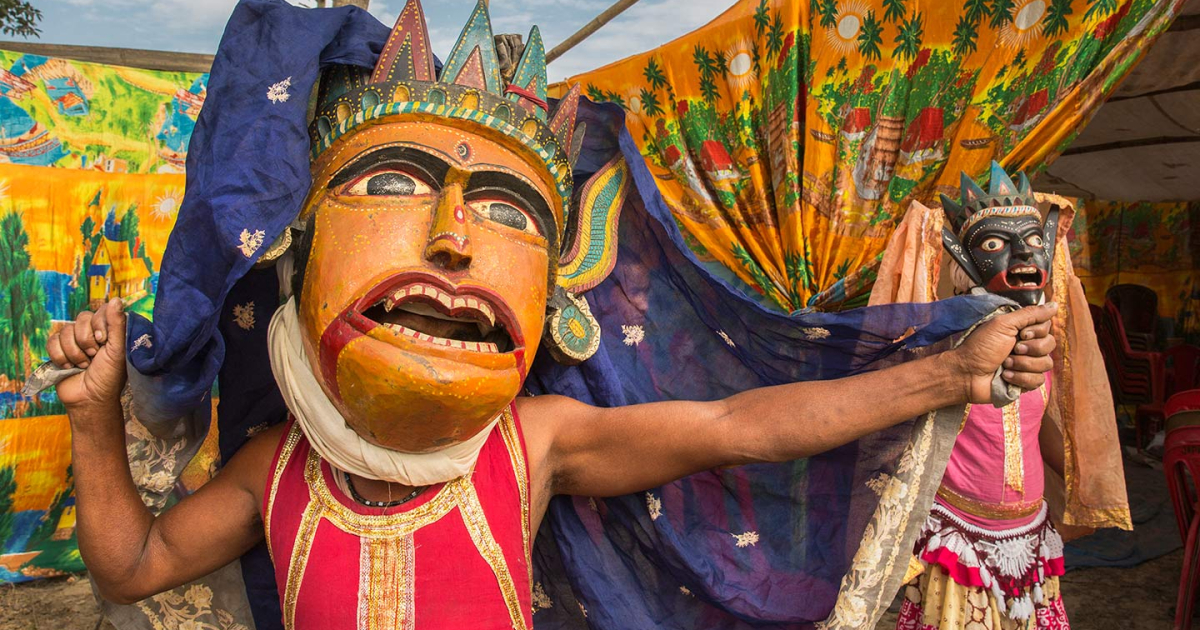 Gomira: Mask Dance of North Bengal | Sahapedia