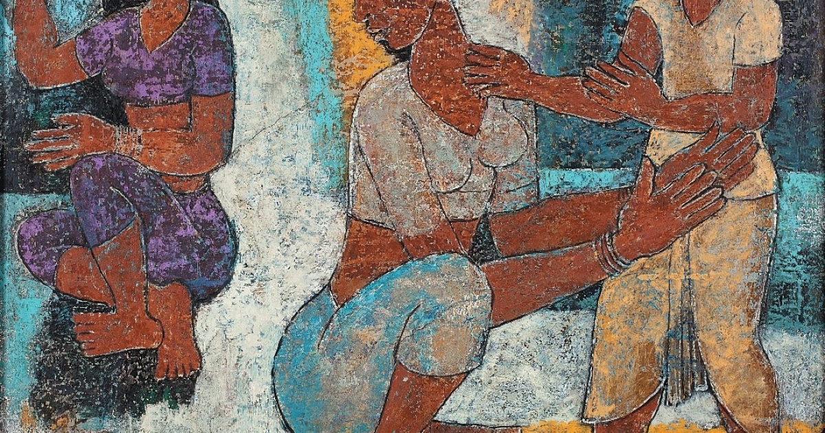 The 'Mother and Child' in Modern Indian Art | Sahapedia