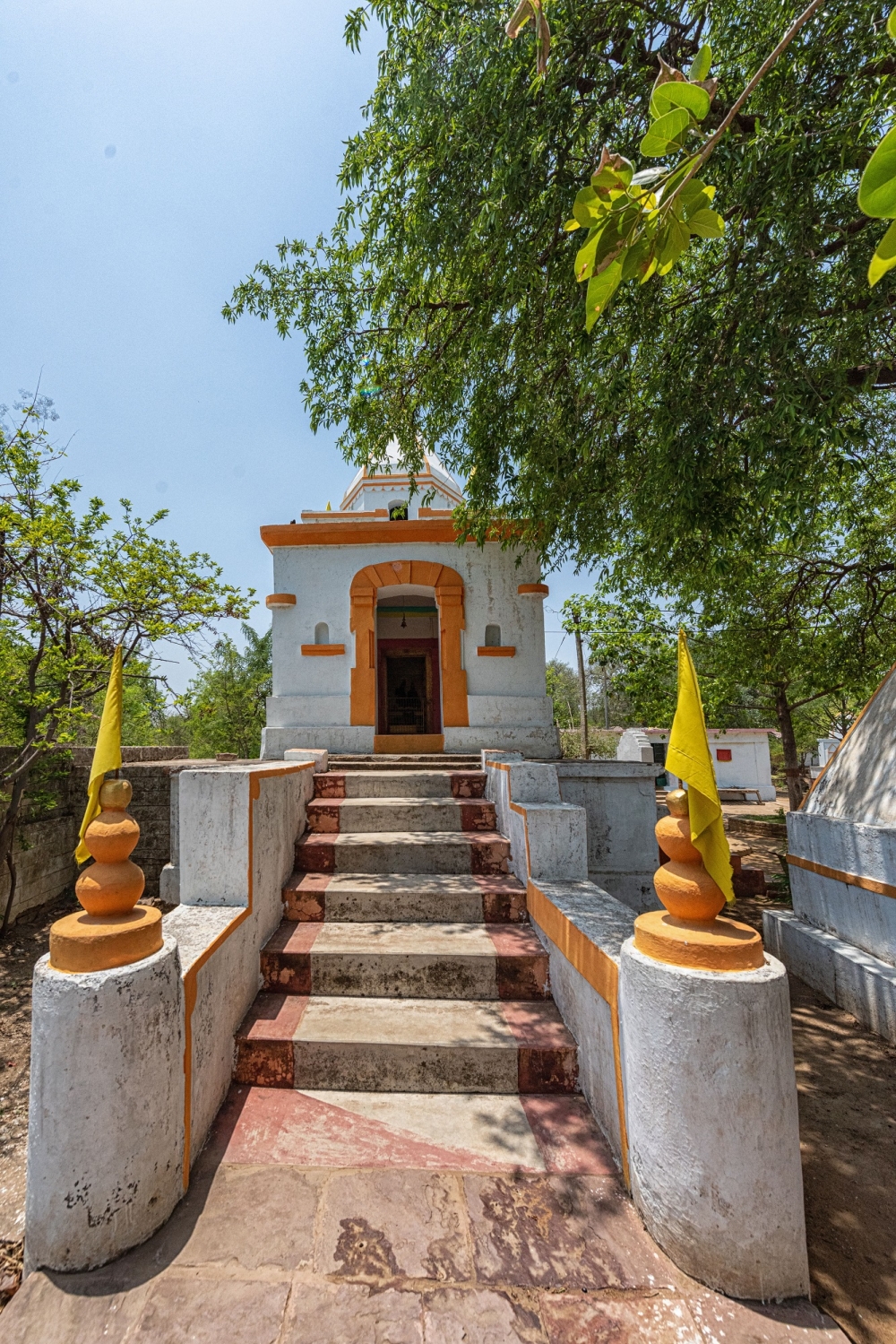 Newly Constructed Radha Krishna Temple