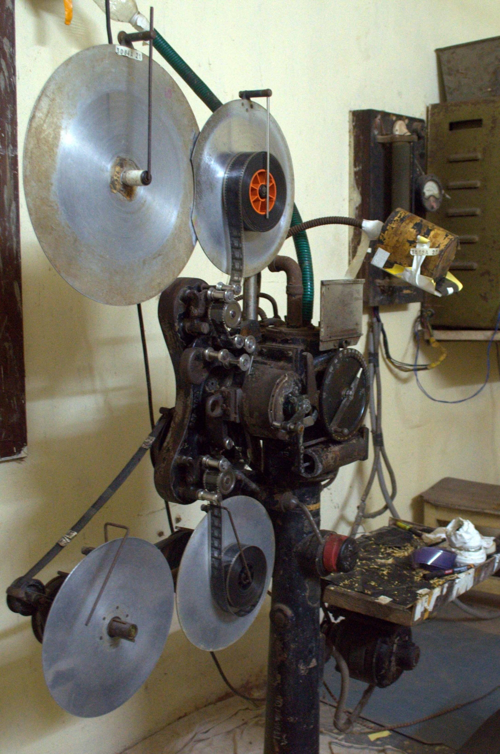 Fig. 1. The American Bell and Howell printing machine (Courtesy: Senjuti Mukherjee)
