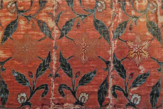 BNG_Fragment of a carpet border (Courtesy: The Tribune)