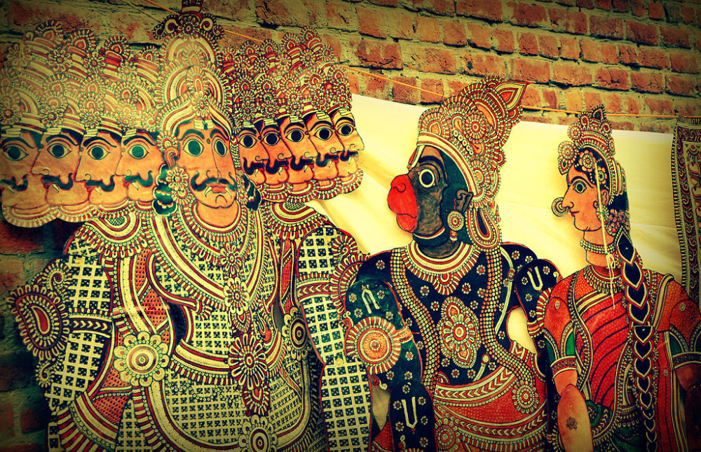 Ravana play, Andhra Pradesh